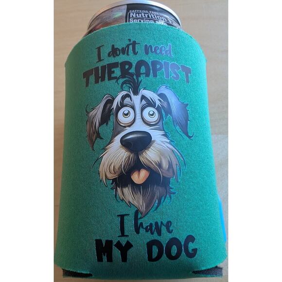 🎄AGS Ideas I Don't Need A Therapist I Have My Dog Can Koozie - Picture 1 of 1